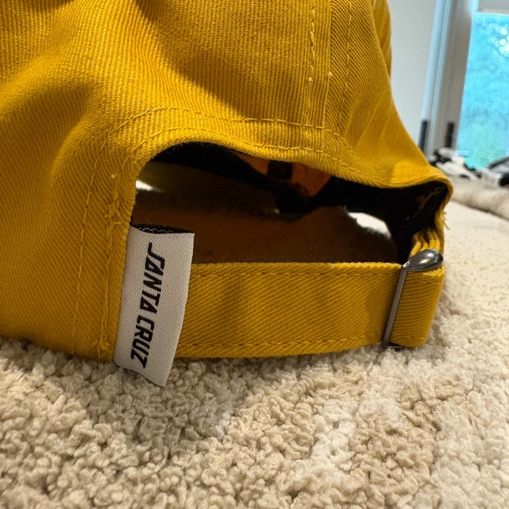 Santa Cruz Mustard Yellow Cap - Picture 2 of 4